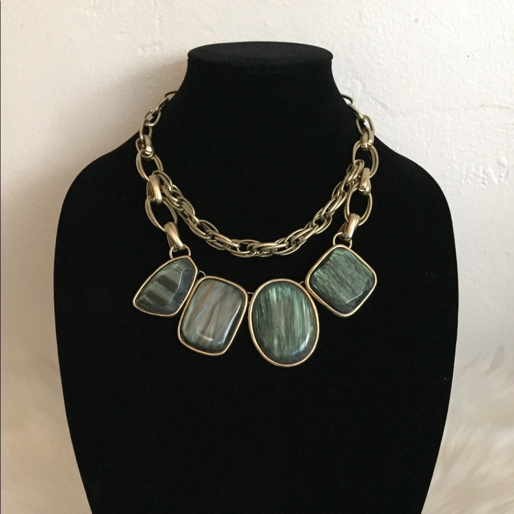 Green Stone Necklace